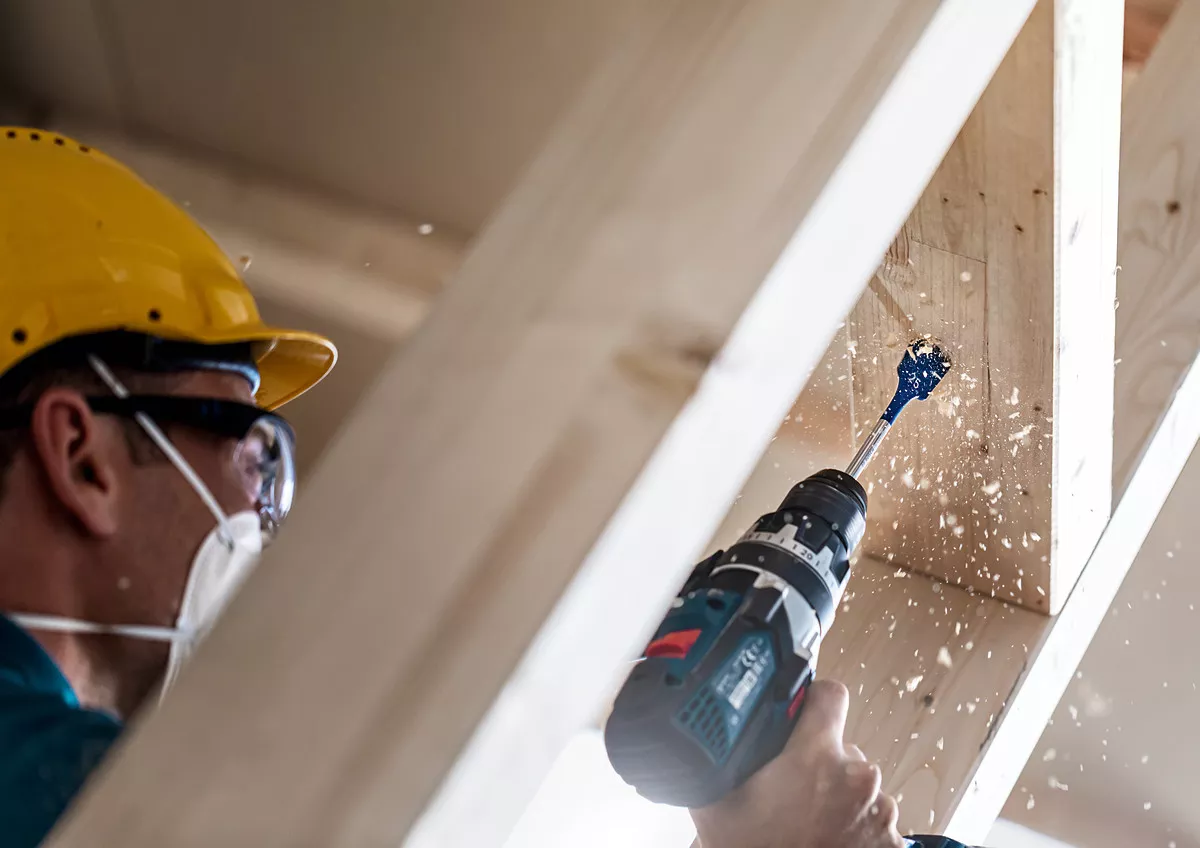 Assortiment mèches plates Expert SelfCut Speed BOSCH 7 pièces réf. 2 608 900 334